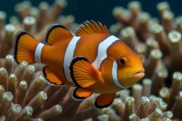 tropical fish in aquarium