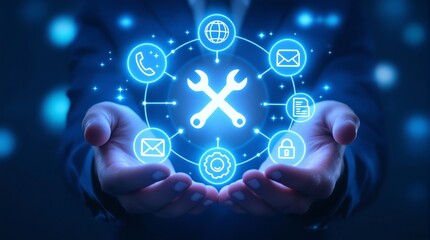 It support services technical assistance help desk maintenance and repair technology solutions assistance