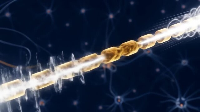 Excitation Propagation Across Neuron Axon with Nodes of Ranvier and Saltatory Conduction