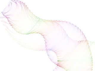 white feather on white background