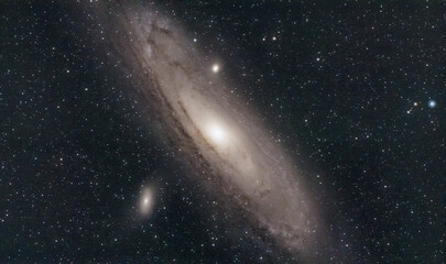 Andromeda Galaxy - Galaxy M31, image shot with Dwarf 3 smart telescope