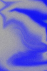 Dynamic Blue Liquid Flow on a Textured Surface