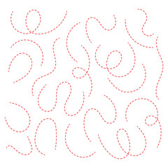Path travel dotted line trip dashed trace destination track plan and silhouette, travelling symbol . Transport dot paths lines traces tourism design. Vector illustration. EPS 10