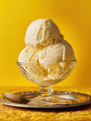 Ice cream commercial photography