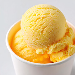 Ice cream commercial photography