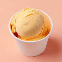 Ice cream commercial photography