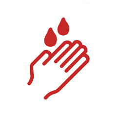 Obraz premium 手洗いアイコン / Hand Washing Icon 