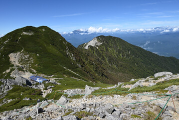 Climbing Mt. Kiso-Komagatake, Nagano, Japan
