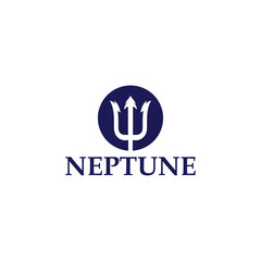 Neptune Logo Vector Simple Minimalist