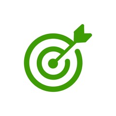 Target with Arrow Icon / 的に矢が刺さったアイコン（目標達成・成功のシンボル）