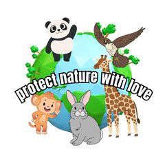 protect nature with love - 1