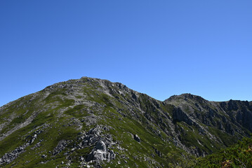 Climbing Mt. Kiso-Komagatake, Nagano, Japan