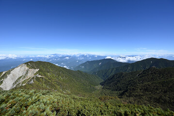 Climbing Mt. Kiso-Komagatake, Nagano, Japan