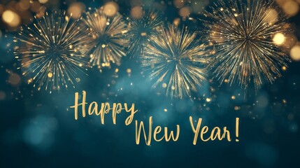 Fireworks illuminate the night sky celebrating New Year 2026 with joy and excitement in a vibrant display