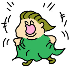 走るシリーズ・ぽちゃさん２