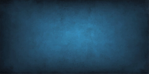 Grunge black and dark blue vintage textured background