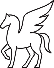 Minimalist Line Art of Kitsune – Crisp Vector for Tattoo, Branding, and Myth Packs