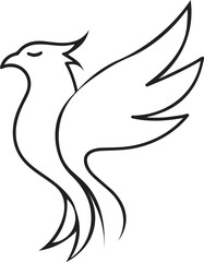 Minimalist Line Art of Kitsune – Crisp Vector for Tattoo, Branding, and Myth Packs