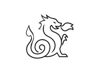 Minimalist Line Art of Kitsune – Crisp Vector for Tattoo, Branding, and Myth Packs