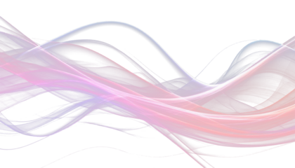 Pink purple light wave PNG transparent background overlay