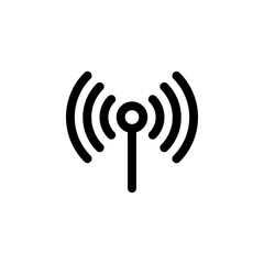 Signal Icon for Communication and Strength