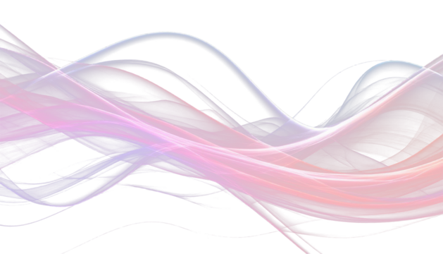 Pink purple light wave PNG transparent background overlay