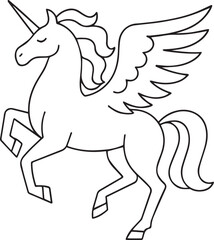 Minimalist Line Art of Kitsune – Crisp Vector for Tattoo, Branding, and Myth Packs