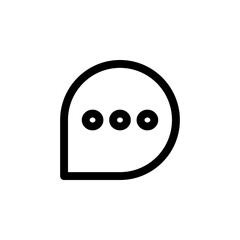 Obraz premium Chat Icon for Communication and Conversation