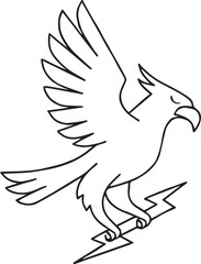 Minimalist Line Art of Kitsune – Crisp Vector for Tattoo, Branding, and Myth Packs