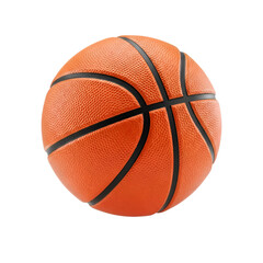 Fototapeta premium A basketball isolated on transparent background