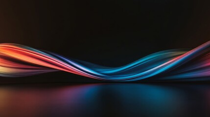 Dynamic abstract light streaks flow across a dark background creating a vibrant, modern, and energetic visual spectacle.