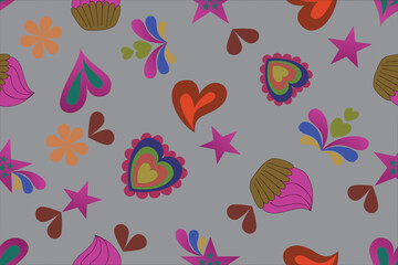 Fototapeta premium seamless floral pattern