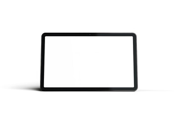 白背景に配置されたタブレット端末のリアルモックアップ