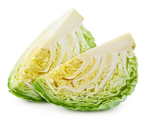 Cabbage isolated on white background