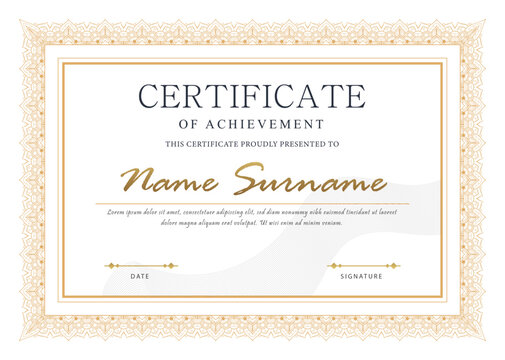 certificate of completion template