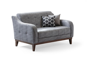 Sofa from Three-quarter view isolated on white background