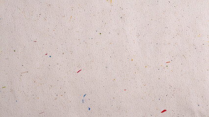 handmade recycled paper background featuring fine fibers and subtle organic inclusions. eco-friendly texture is perfect for sustainable design, stationery mockups, packaging, environmental branding