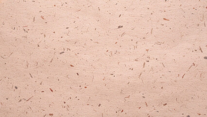 handmade recycled paper background featuring fine fibers and subtle organic inclusions. eco-friendly texture is perfect for sustainable design, stationery mockups, packaging, environmental branding
