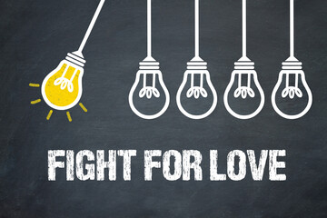 Fototapeta premium Fight for Love 