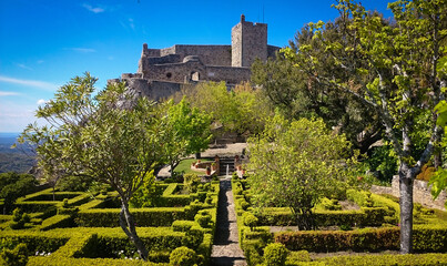Walled Serenity: Garden Gateway to Marv&atilde;o&rsquo;s Mountain Fortress in Portugal