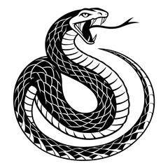 Fototapeta premium snake vector illustration