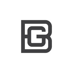 letter BG lineart.eps