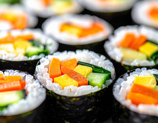 Colorful Gimbap Roll