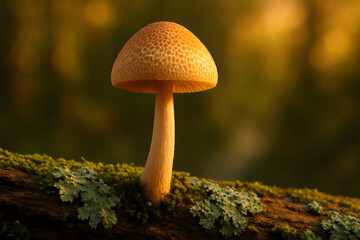 Unique wild mushroom species