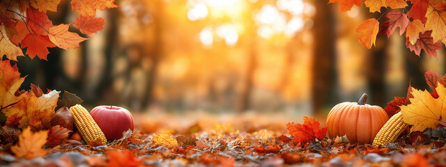 The symbol of THANK GIVING concepts isolate on white backgrounds. Copy space for text. Generative AI Illustrations.