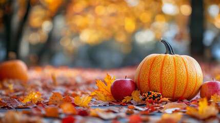 The symbol of THANK GIVING concepts isolate on white backgrounds. Copy space for text. Generative AI Illustrations.