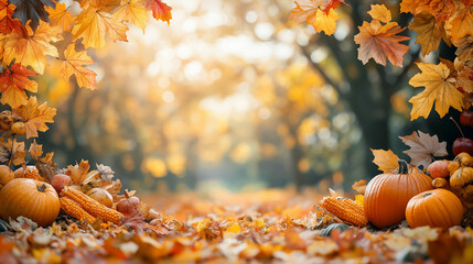 The symbol of THANK GIVING concepts isolate on white backgrounds. Copy space for text. Generative AI Illustrations.