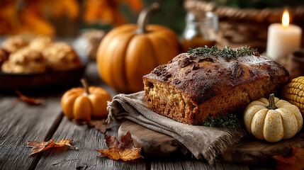 The symbol of THANK GIVING concepts isolate on white backgrounds. Copy space for text. Generative AI Illustrations.