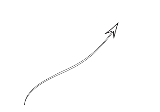 Abstract swirling brush stroke of white paint on a transparent background isolated on transparent background