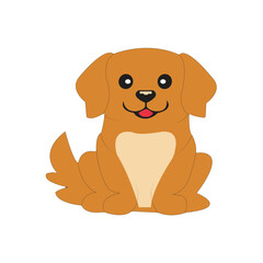dog illustration vector